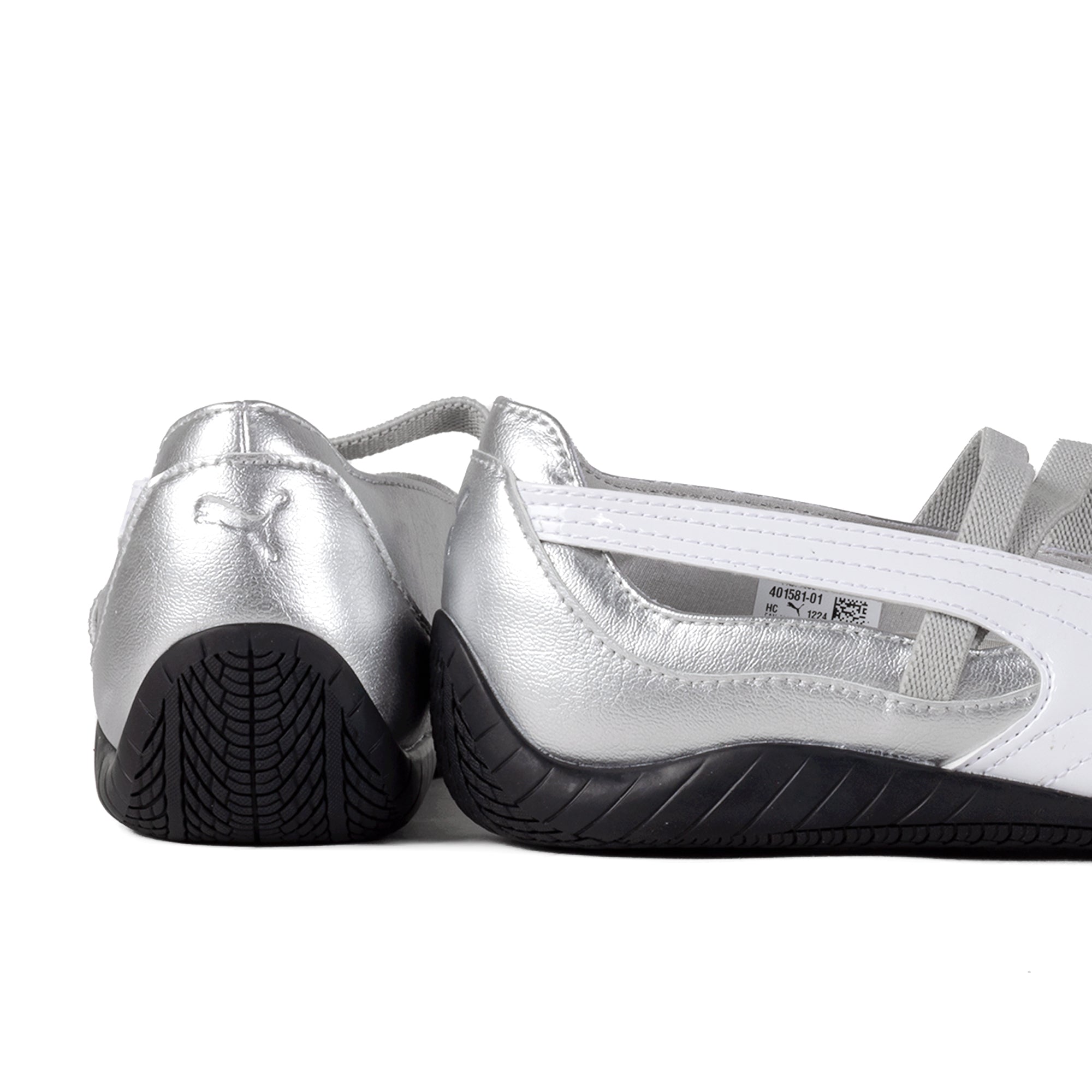 Puma Women's Speedcat Ballet Metallic Silver/White 40158101