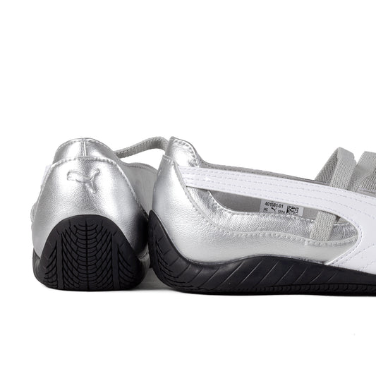 Puma Women's Speedcat Ballet Metallic Silver/White 40158101