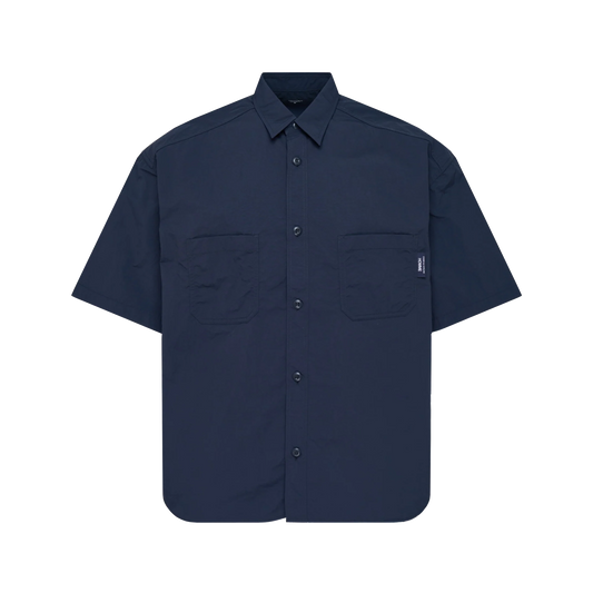 Comme des Garcons Homme Buttoned Shirt HQ-B021-051 Navy