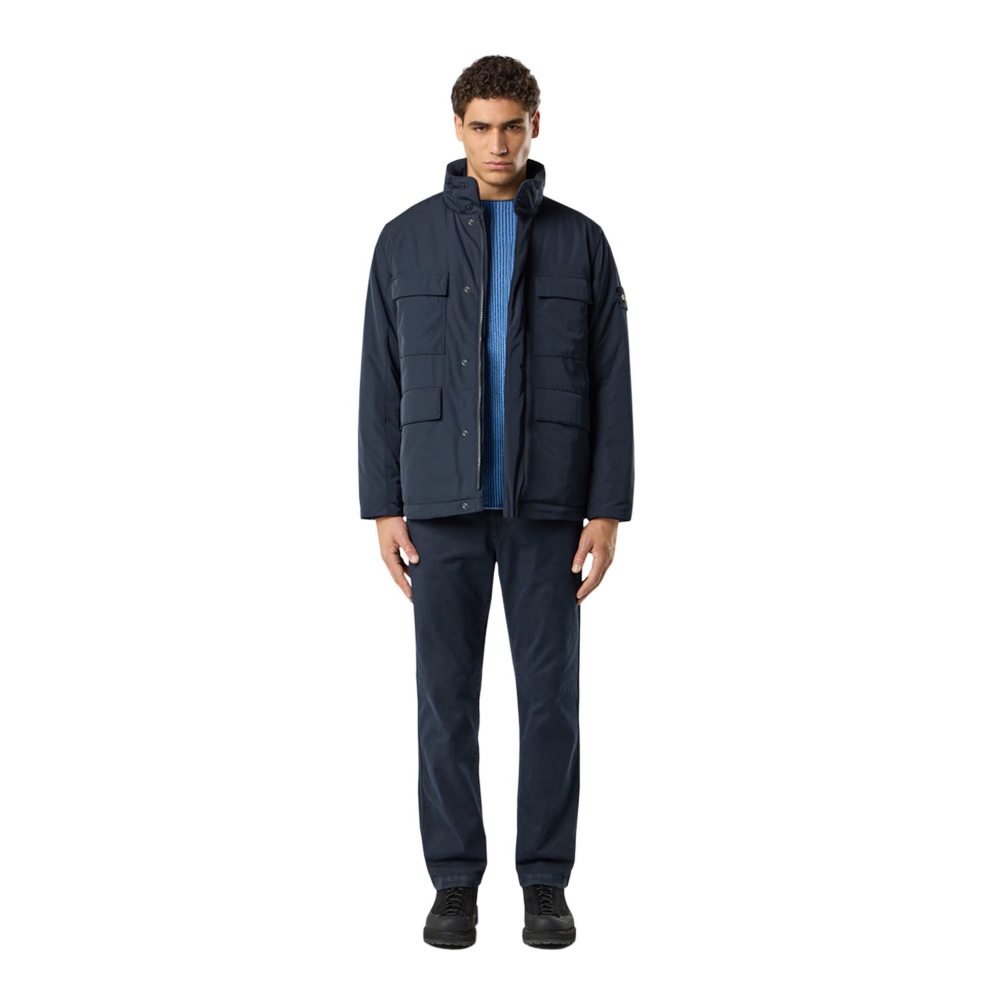 Stone Island Field Jacket 4100049 Navy Blue