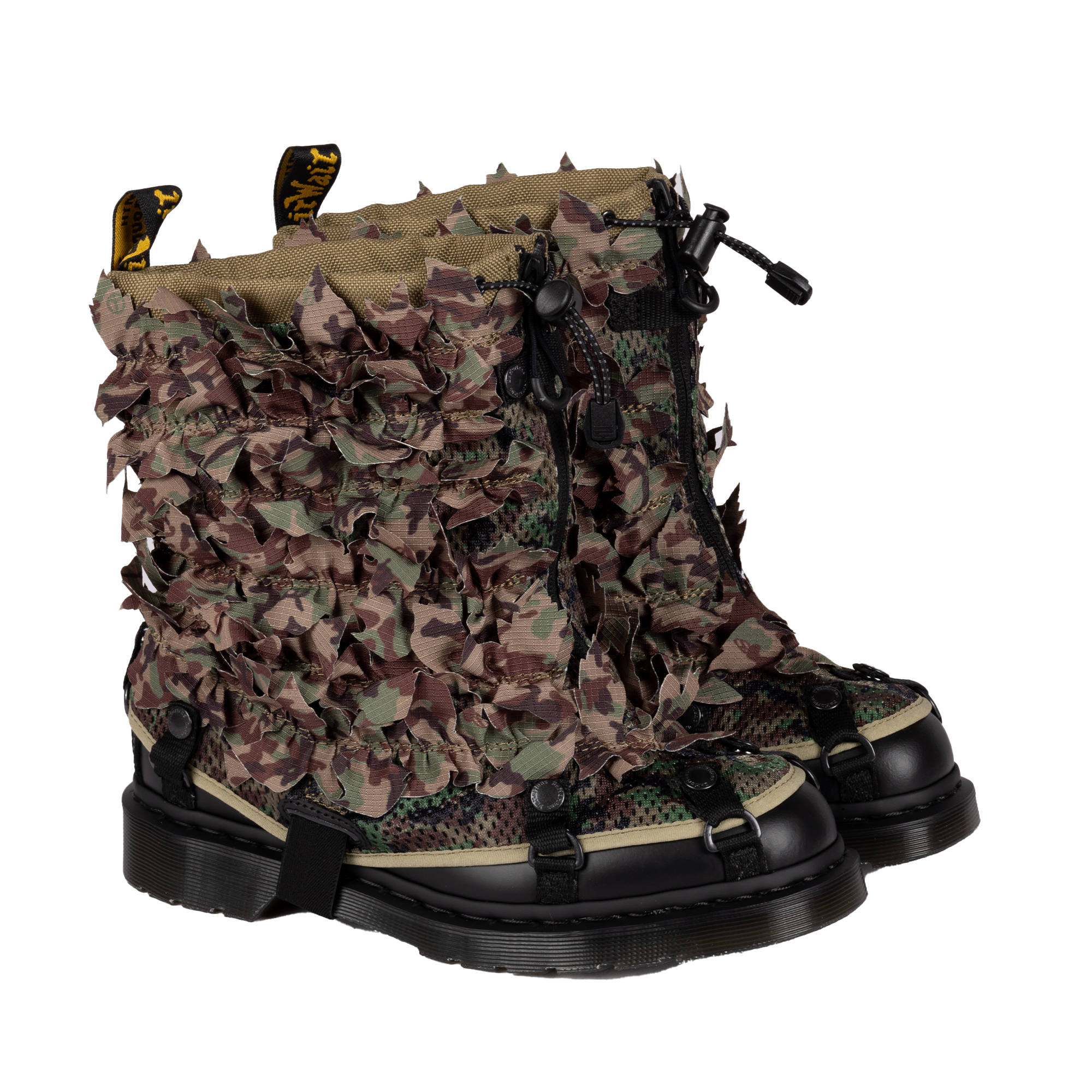 Doc Martens x Babylon 1460 Black/Green Camo