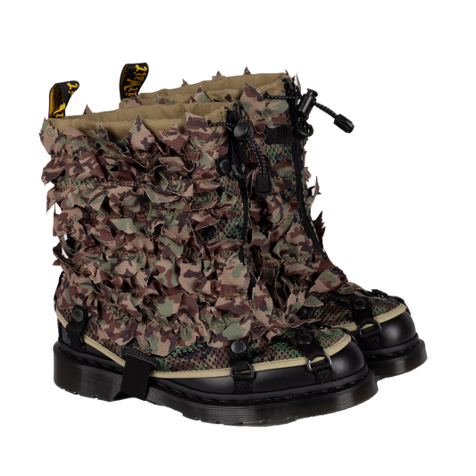 Doc Martens x Babylon 1460 Black/Green Camo
