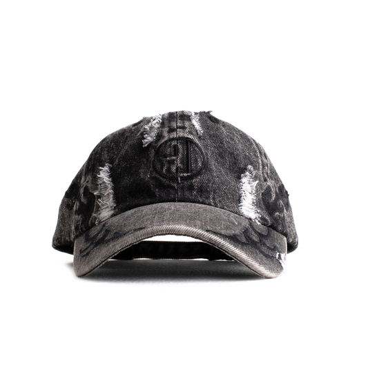 Jungles Jungles Flames Cap Washed Black