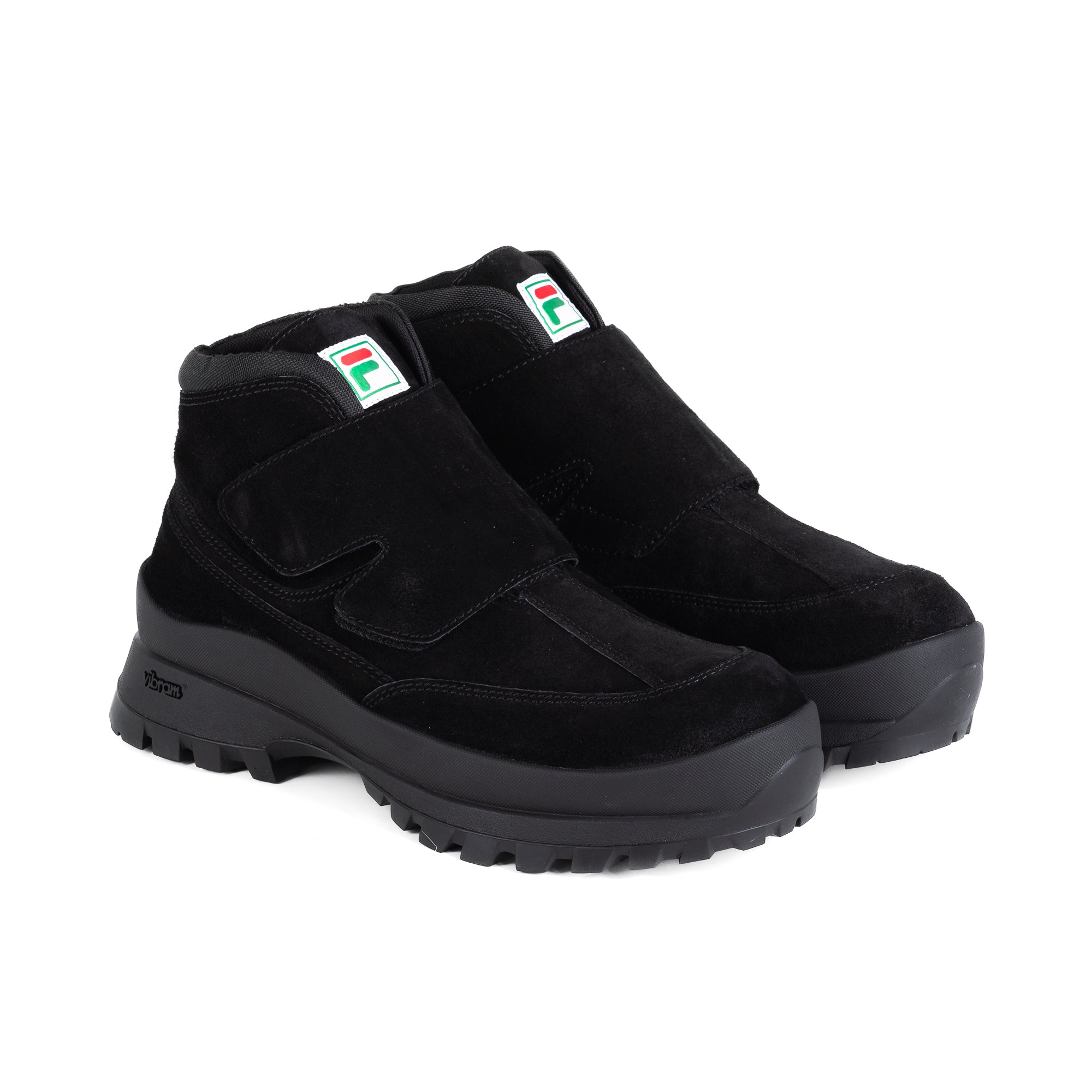 Fila+ Drill Boots Jet Black – Laced