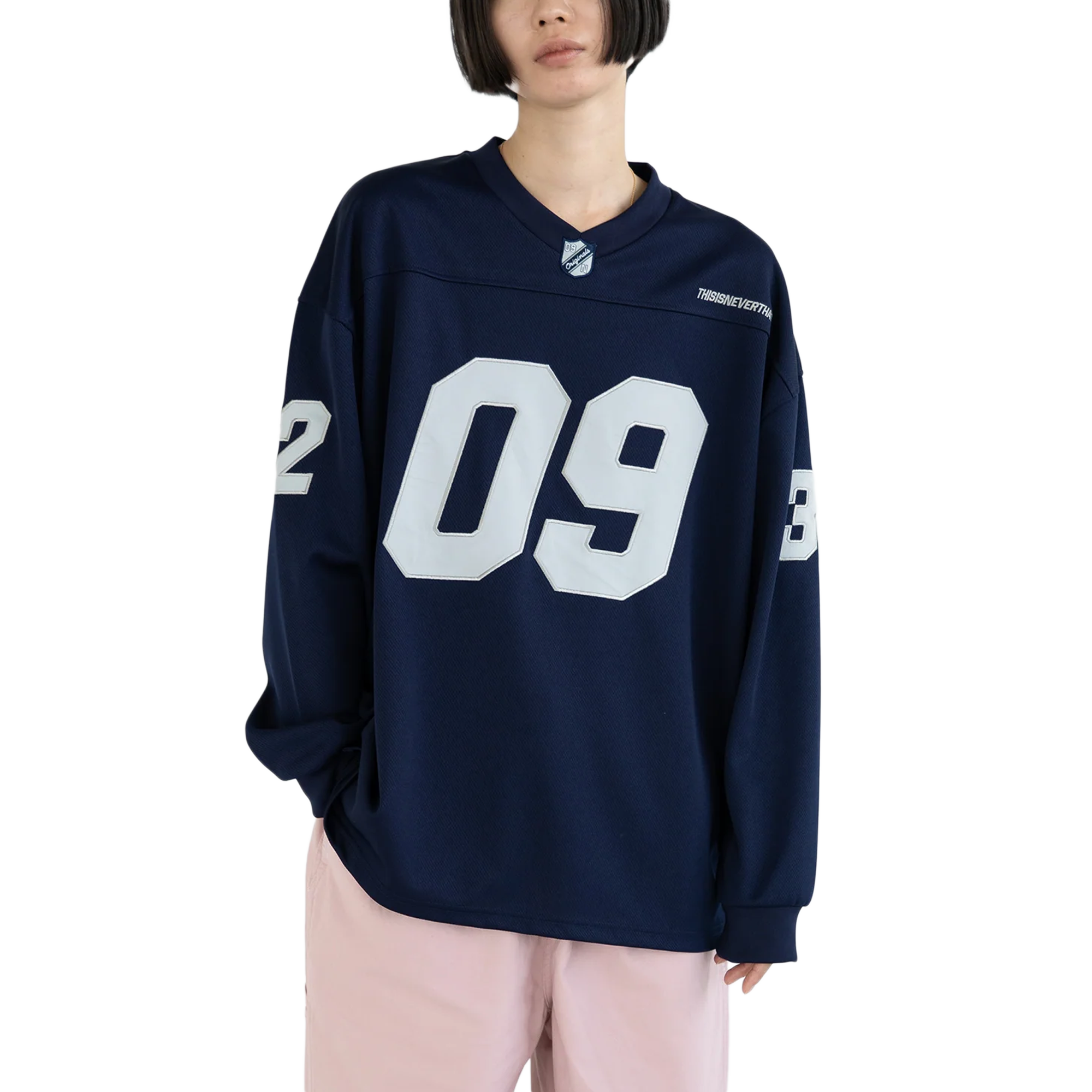 thisisneverthat Football Jersey Navy