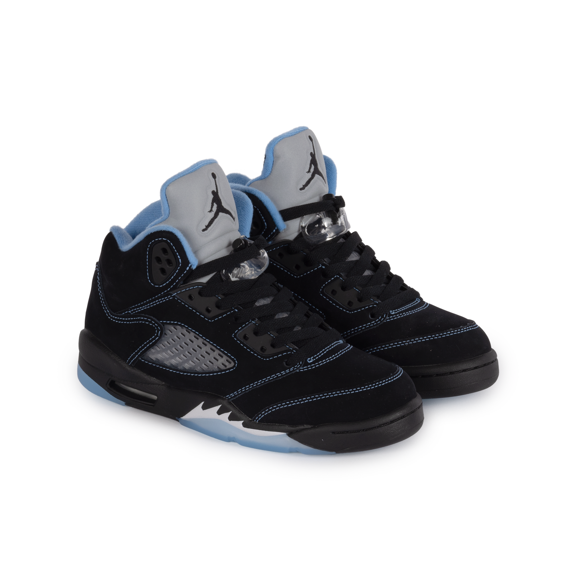 Nike Air Jordan 5 Retro "Black Carolina" (GS) Black/University Blue/White 440888-008