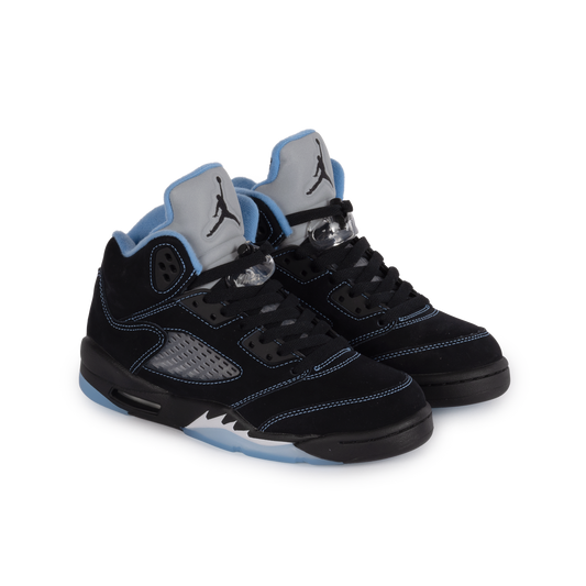 Nike Air Jordan 5 Retro "Black Carolina" (GS) Black/University Blue/White 440888-008