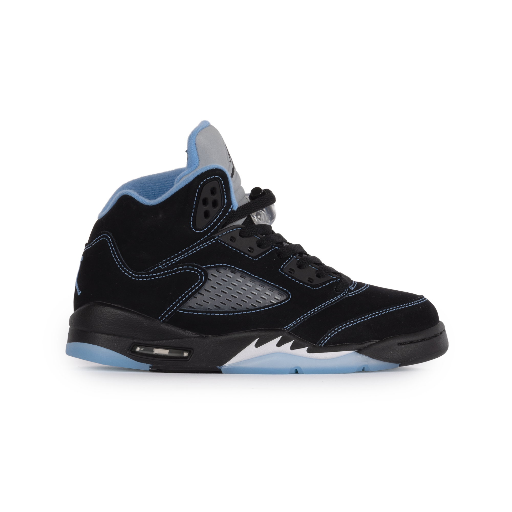 Nike Air Jordan 5 Retro "Black Carolina" (GS) Black/University Blue/White 440888-008