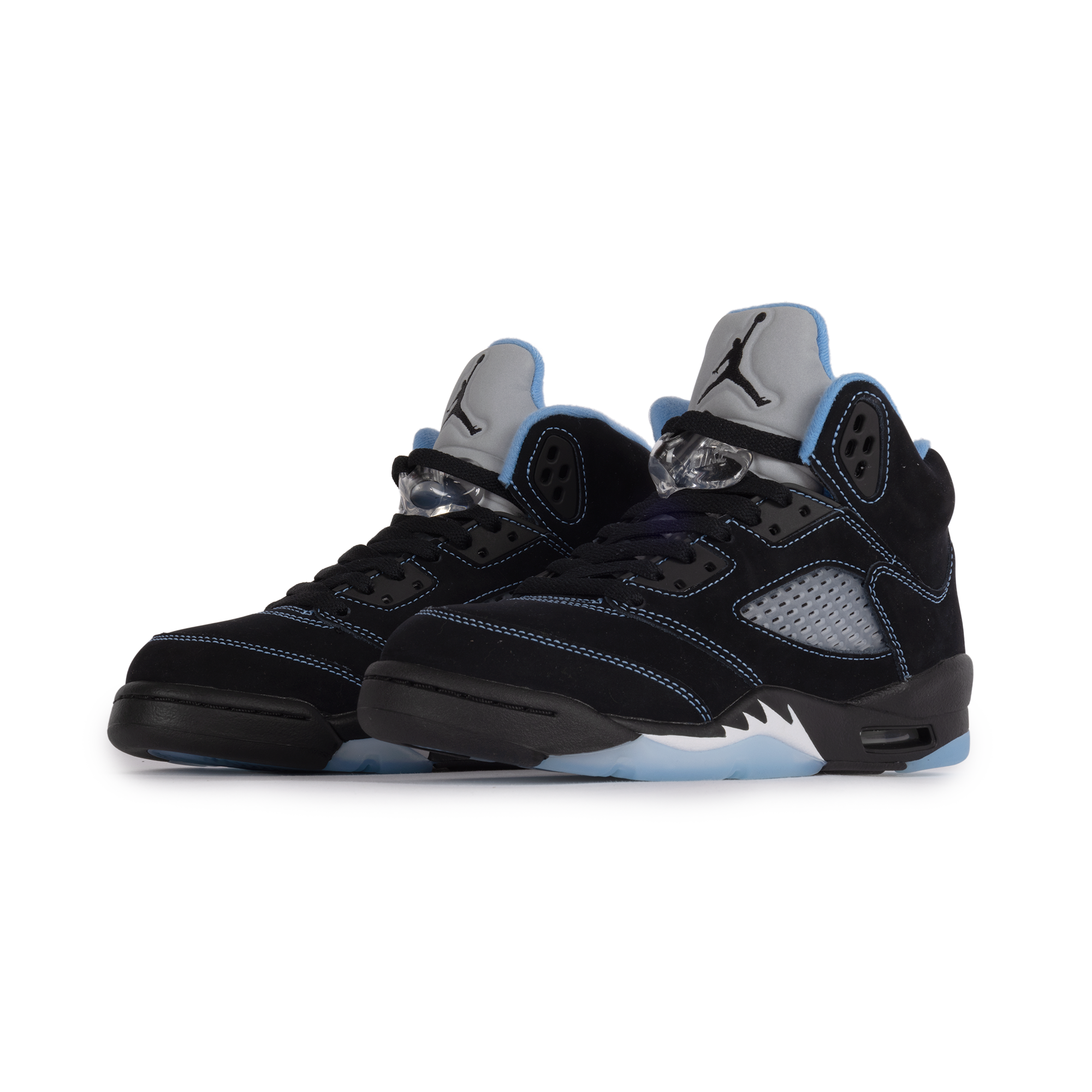 Nike Air Jordan 5 Retro "Black Carolina" (GS) Black/University Blue/White 440888-008