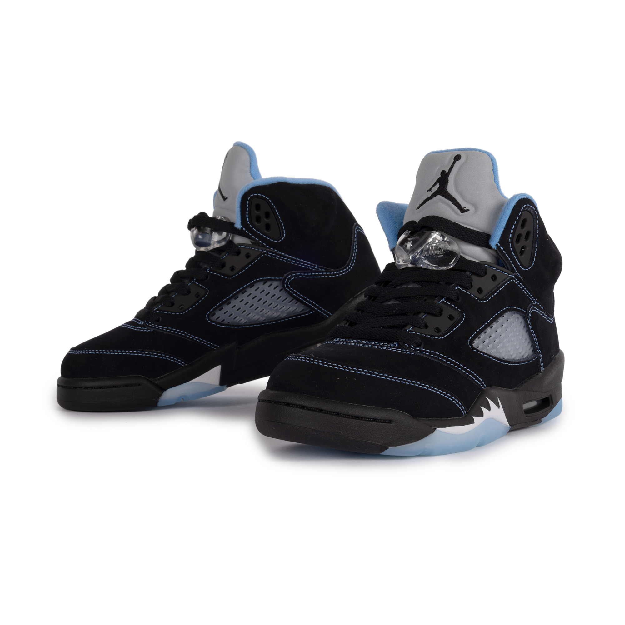 Nike Air Jordan 5 Retro "Black Carolina" (GS) Black/University Blue/White 440888-008