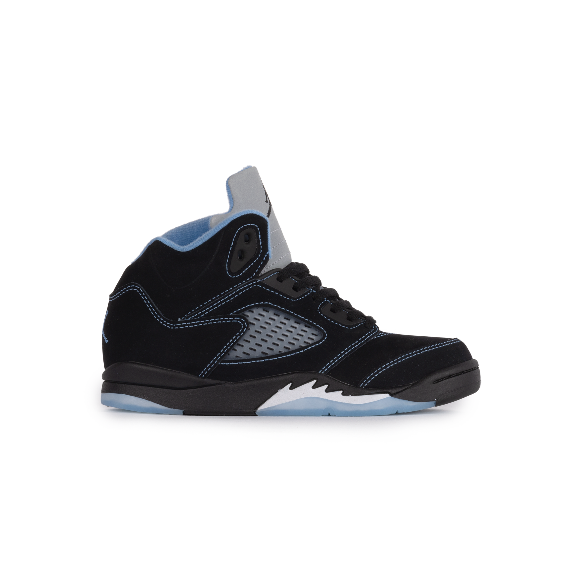 Nike Jordan 5 Retro "Black Carolina" (PS) Black/University Blue/White 440889-008