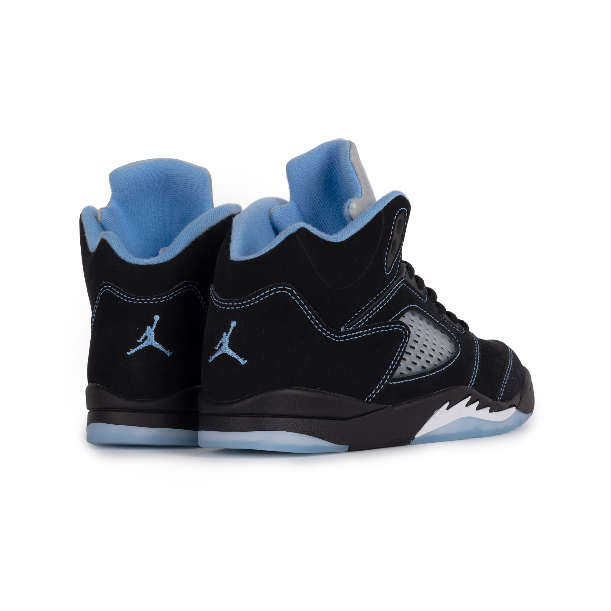 Nike Jordan 5 Retro "Black Carolina" (PS) Black/University Blue/White 440889-008