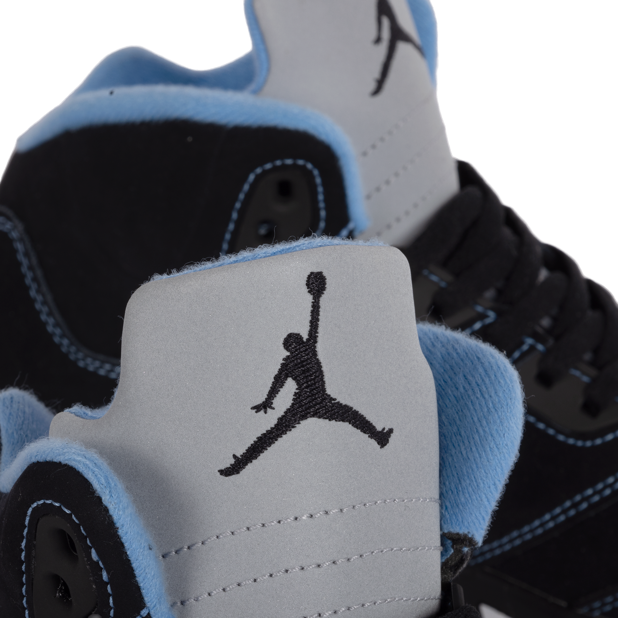 Nike Jordan 5 Retro "Black Carolina" (PS) Black/University Blue/White 440889-008
