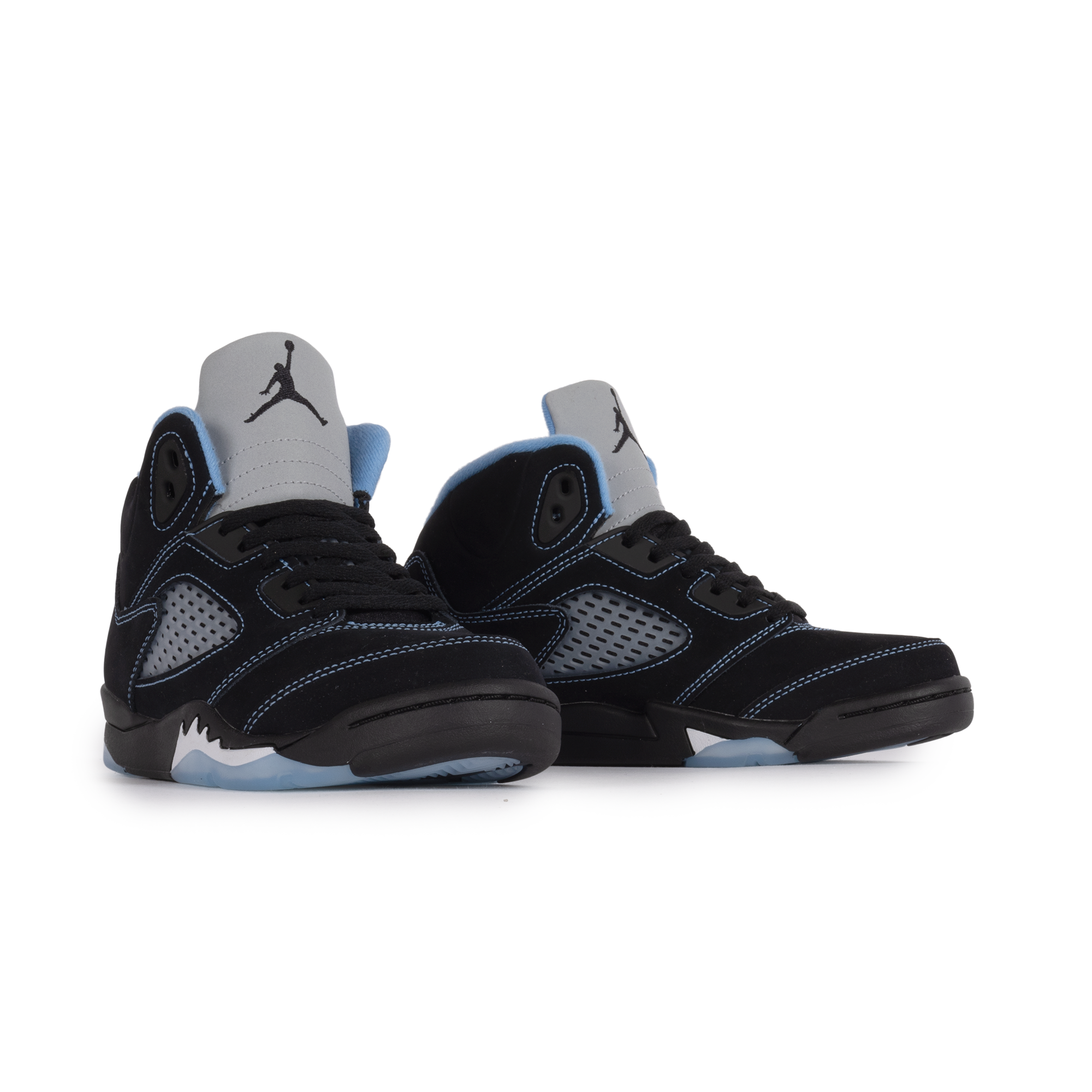 Nike Jordan 5 Retro "Black Carolina" (PS) Black/University Blue/White 440889-008