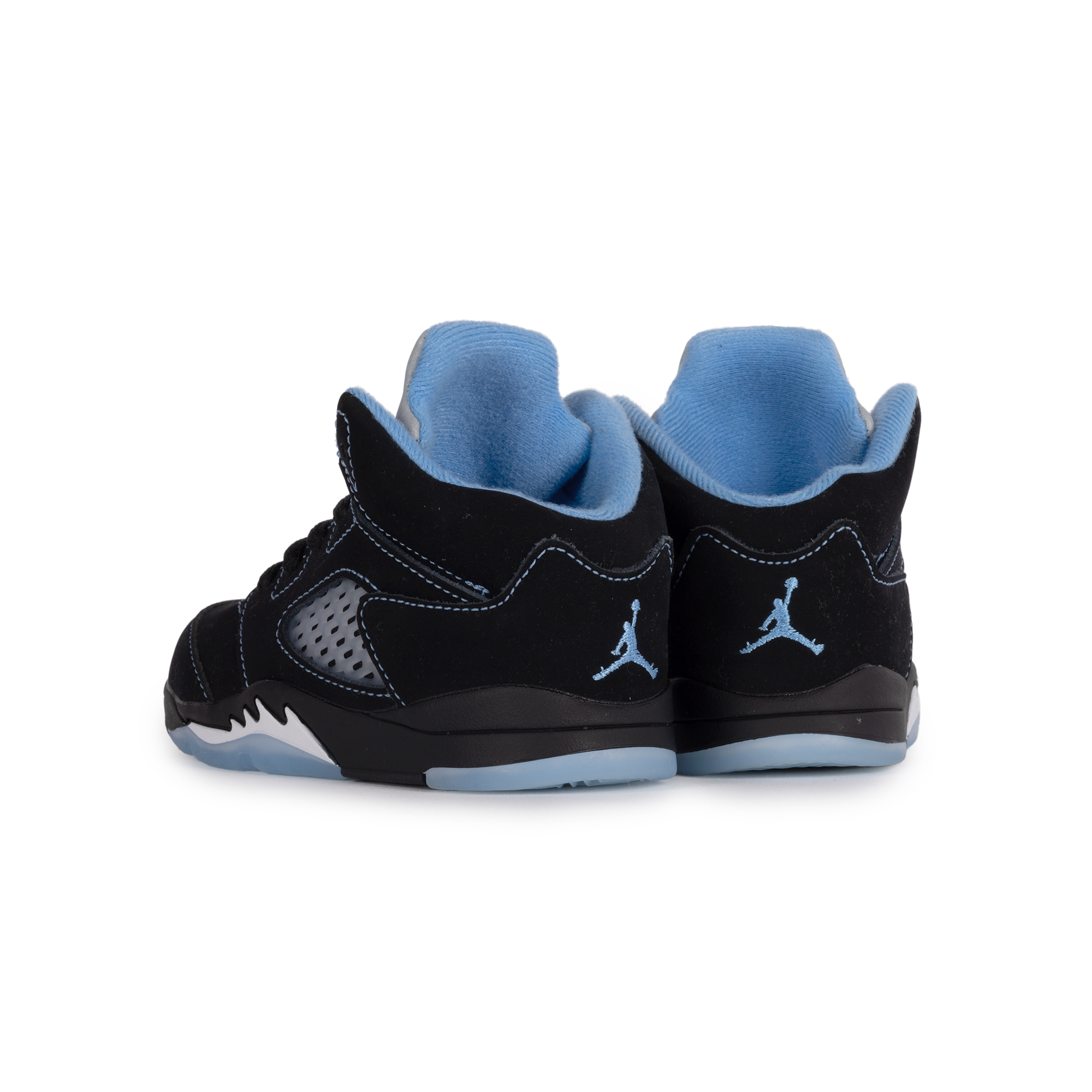 Nike Jordan 5 Retro "Black Carolina" (TD) Black/University Blue/White 440890-008