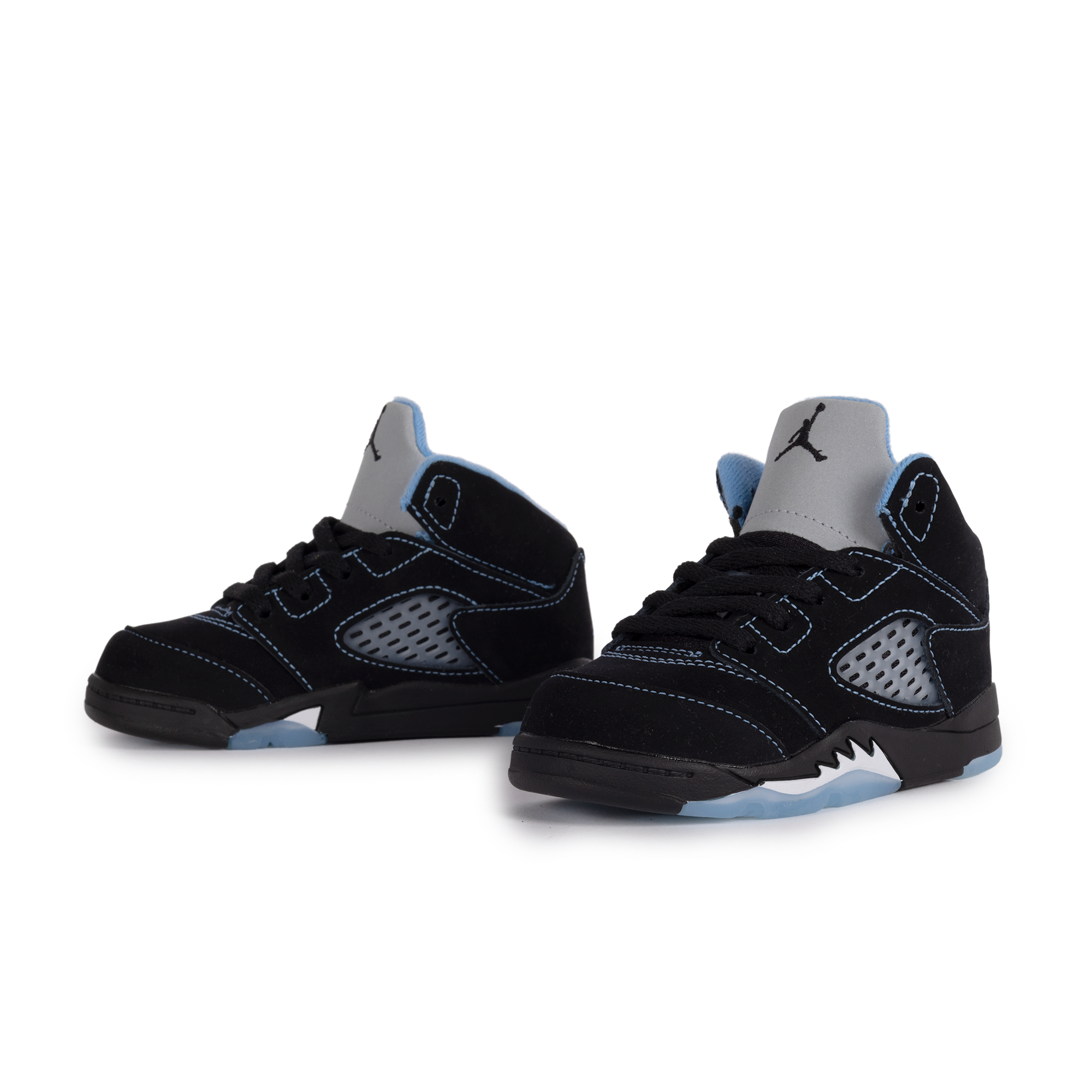 Nike Jordan 5 Retro "Black Carolina" (TD) Black/University Blue/White 440890-008