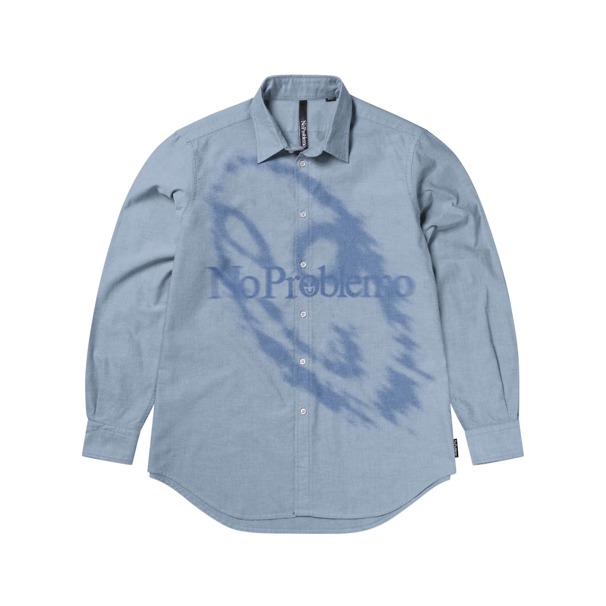 No Problemo Smile Away L/S Shirt Blue