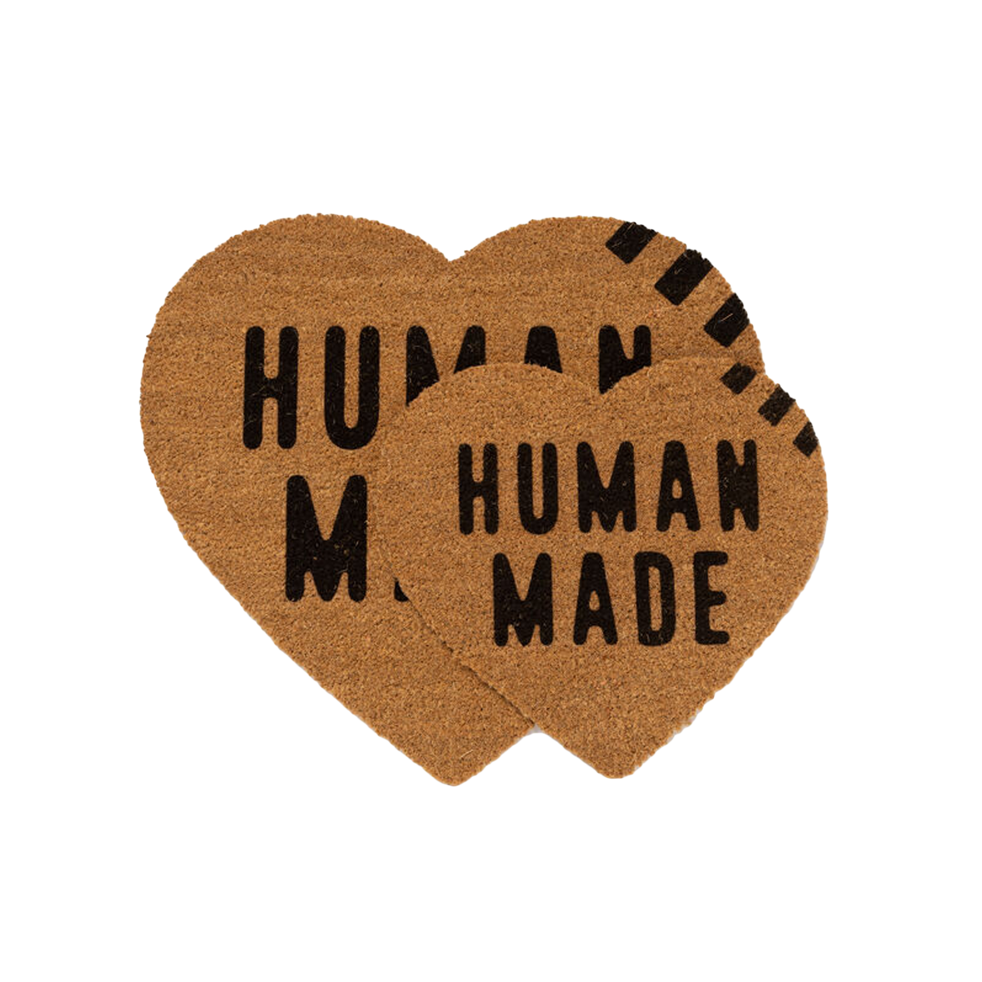 Human Made Heart Rug Large Beige HM31GD092
