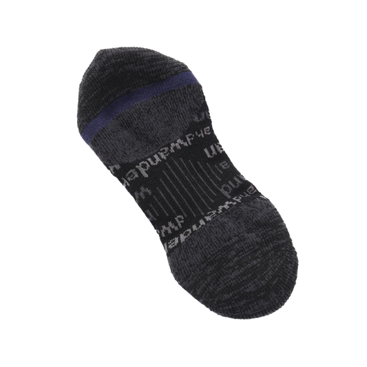 and wander And Wander Wool Short Socks Black