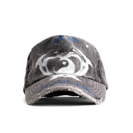 Jungles Jungles Life Is Beautiful Cap Washed Black