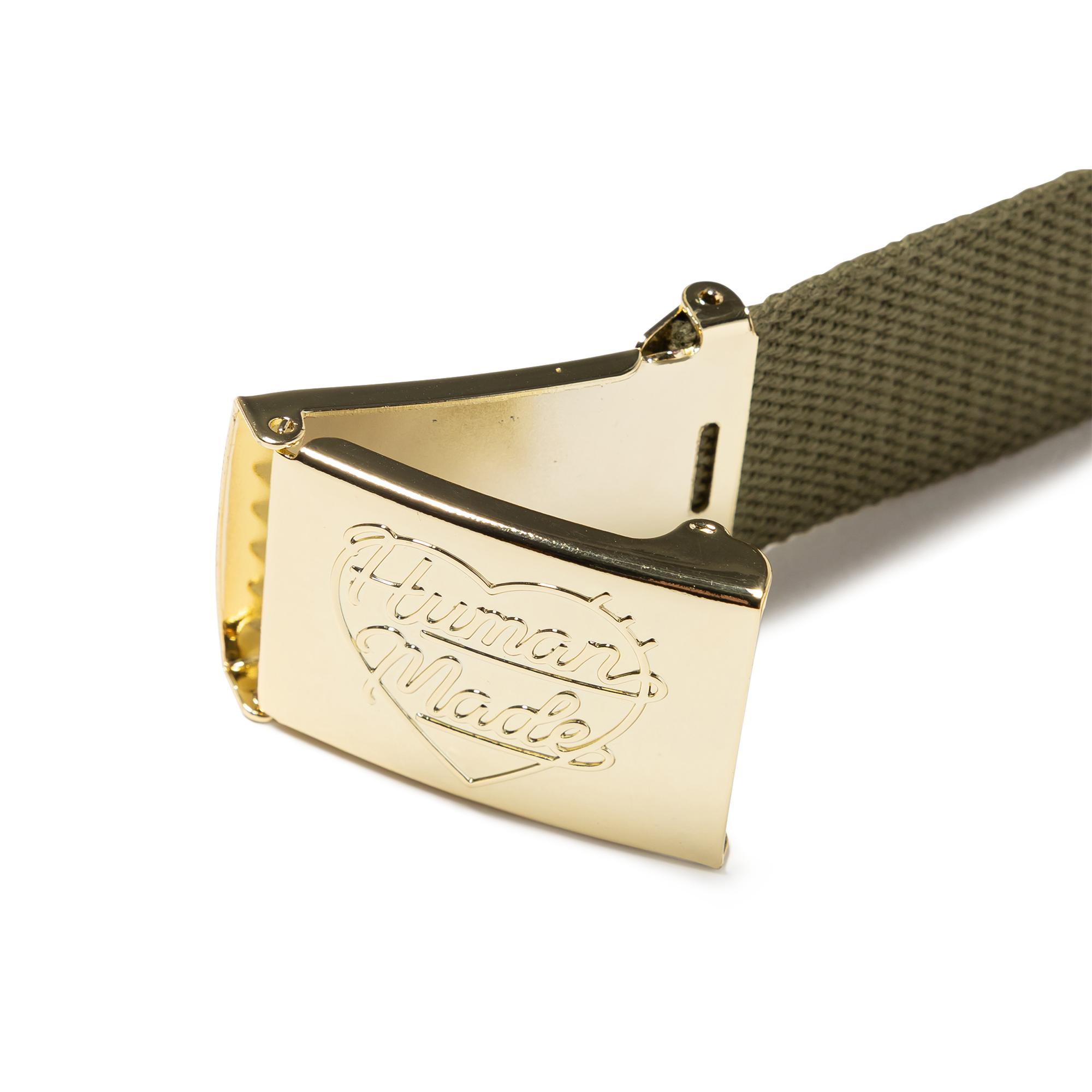 Human Made Web Belt Olive Drab HM31GD083