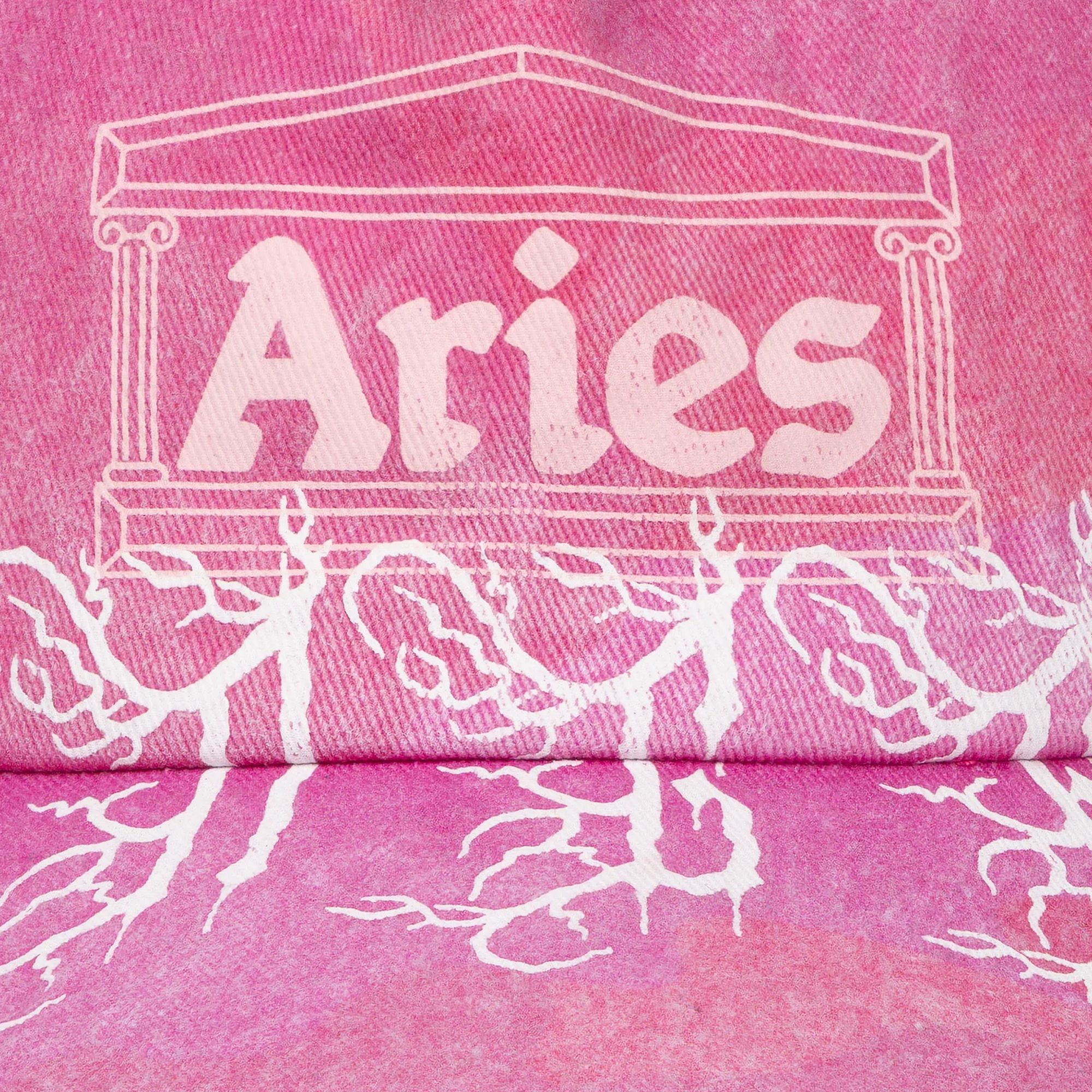 Aries Camo Angel Temple Cap Pink