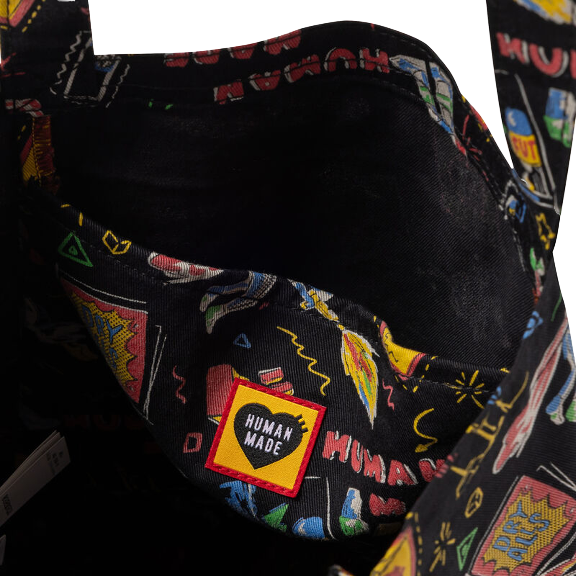 Human Made Book Tote Black HM31GD043