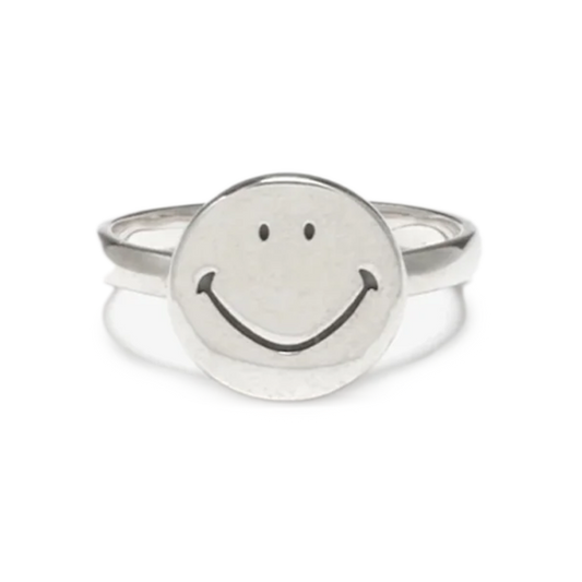Needles 925 Silver Ring Smile