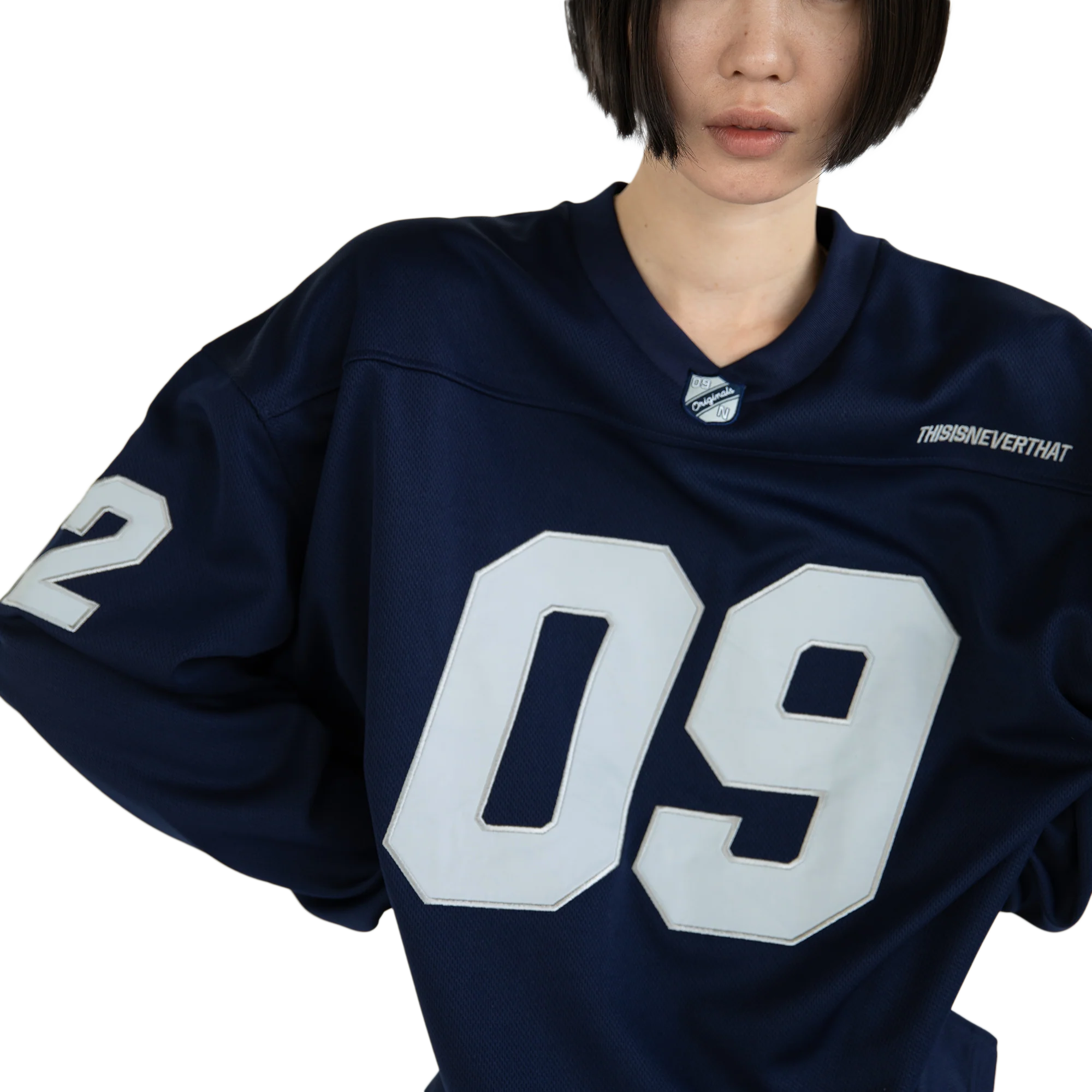 thisisneverthat Football Jersey Navy