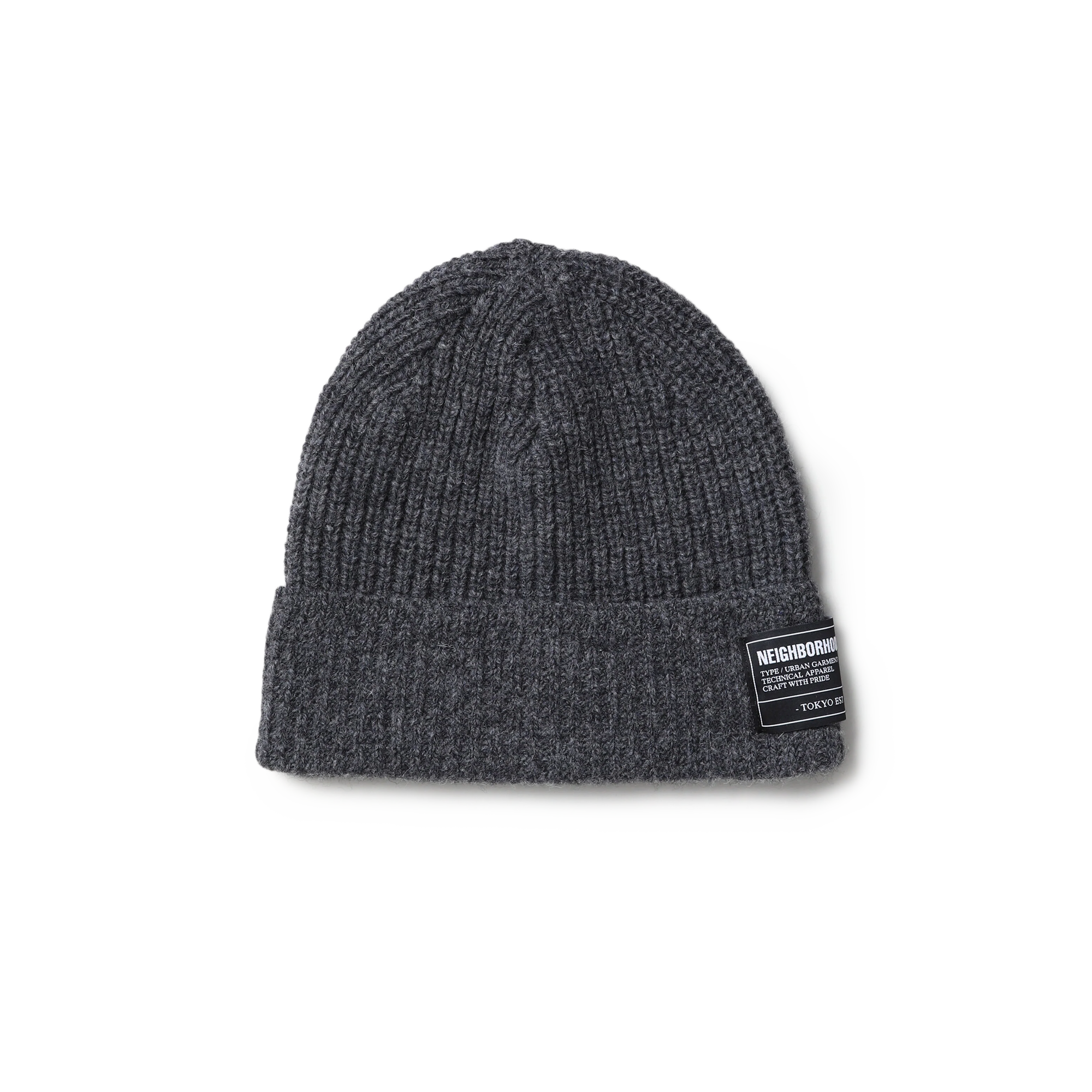Neighborhood JP Beanie Charcoal 252FUNH-HT01