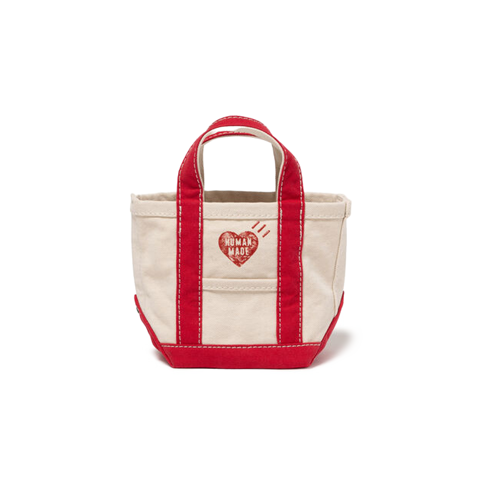 Human Made Canvas Tote Small White HM31GD054