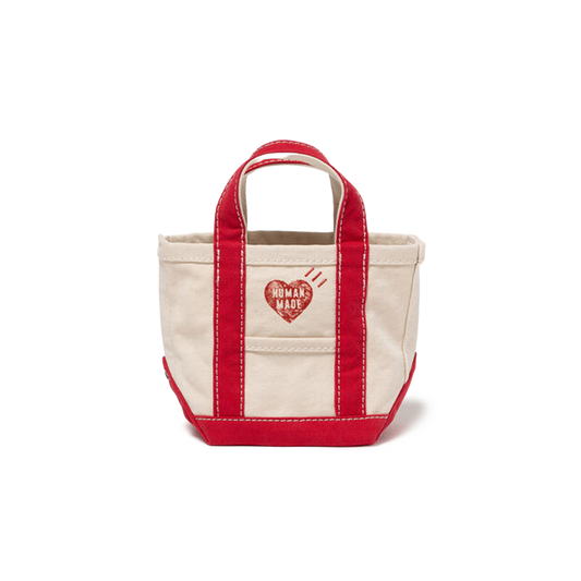 Human Made Canvas Tote Small White HM31GD054