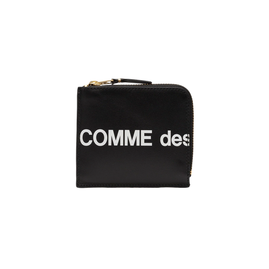 COMME des GARCONS WALLET Huge Logo Black SA3100HL