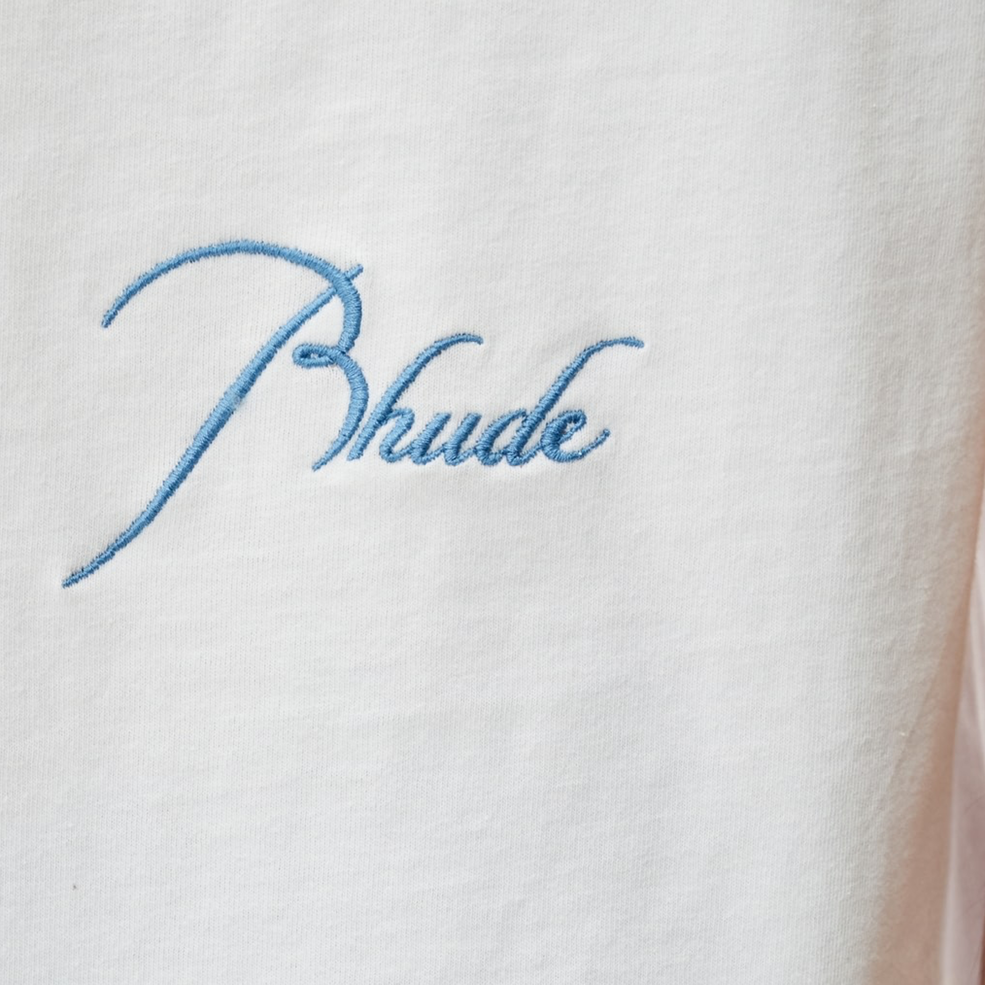 R H U D E Classique Raglan T-Shirt Riviera Red
