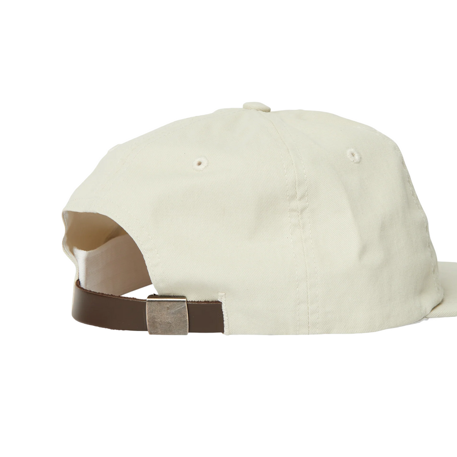 By Parra Fast Food Logo 6 Panel Hat Off White