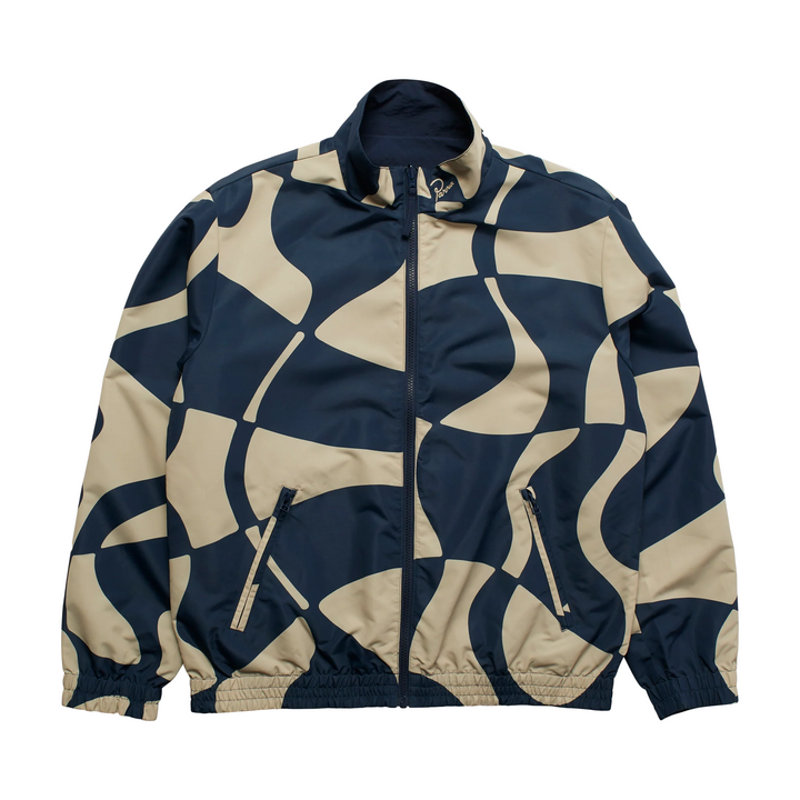 By Parra  Zoom Winds Reversible Track Jacket Navy Blue
