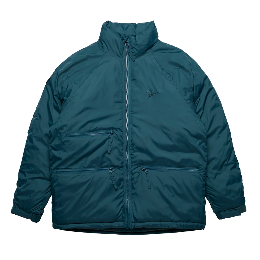 By Parra Canyons All Over Jacket Deep Sea Green 50343