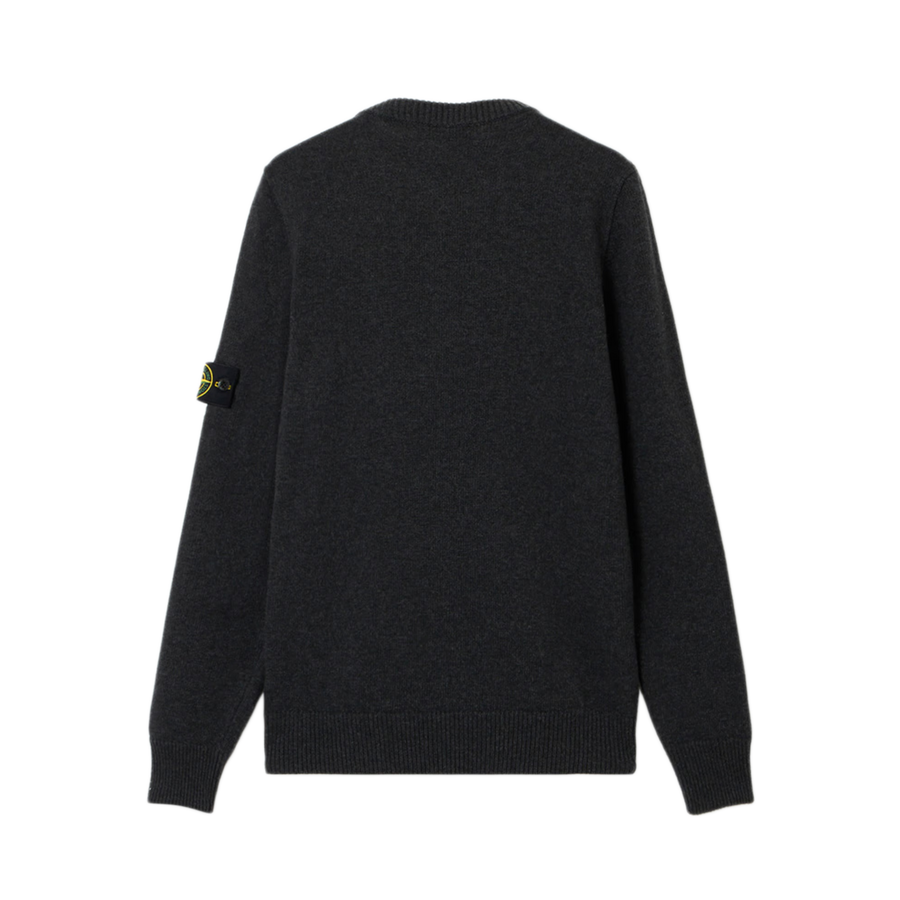 Stone Island Crew Neck 5100072 Melange Charcoal