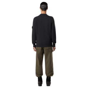 Stone Island Crew Neck 5100072 Melange Charcoal