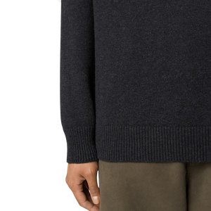 Stone Island Crew Neck 5100072 Melange Charcoal
