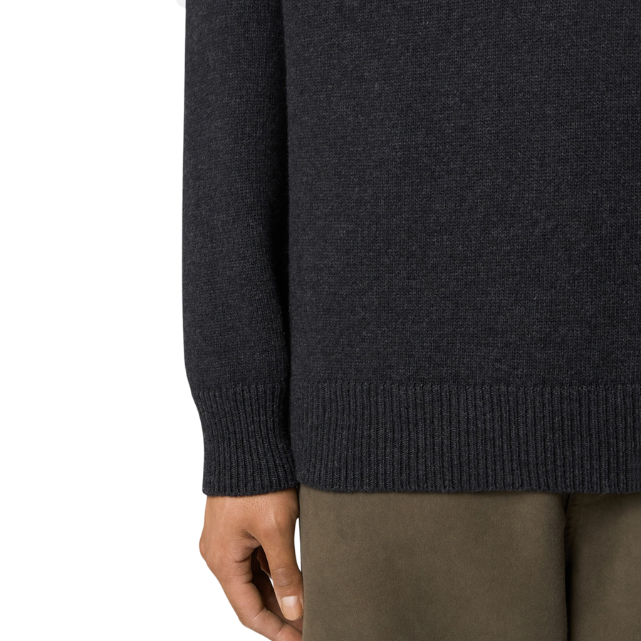 Stone Island Crew Neck 5100072 Melange Charcoal