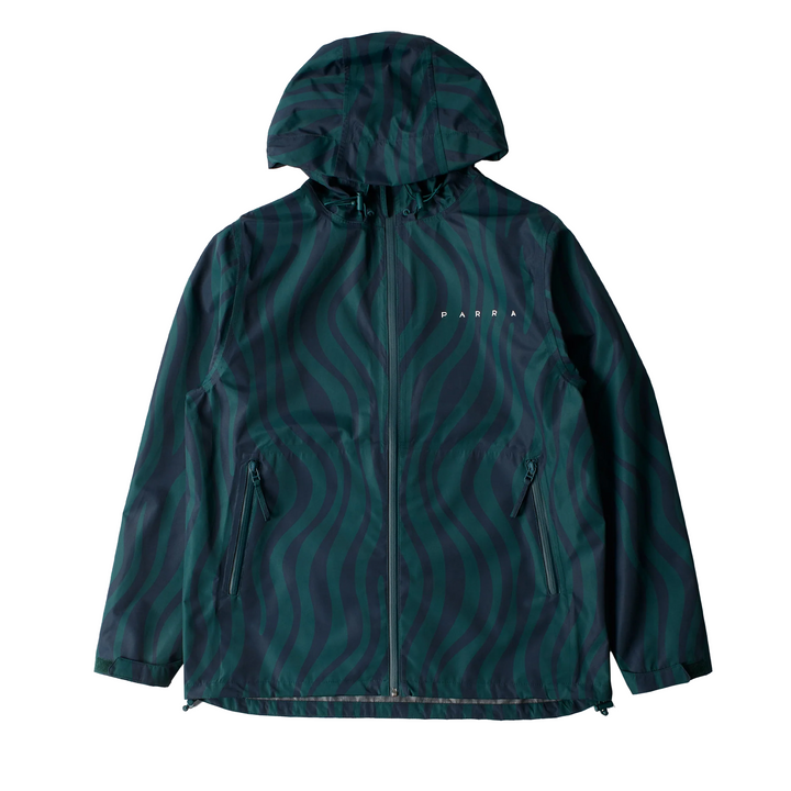 By Parra Rain Flow Rain Jacket Green