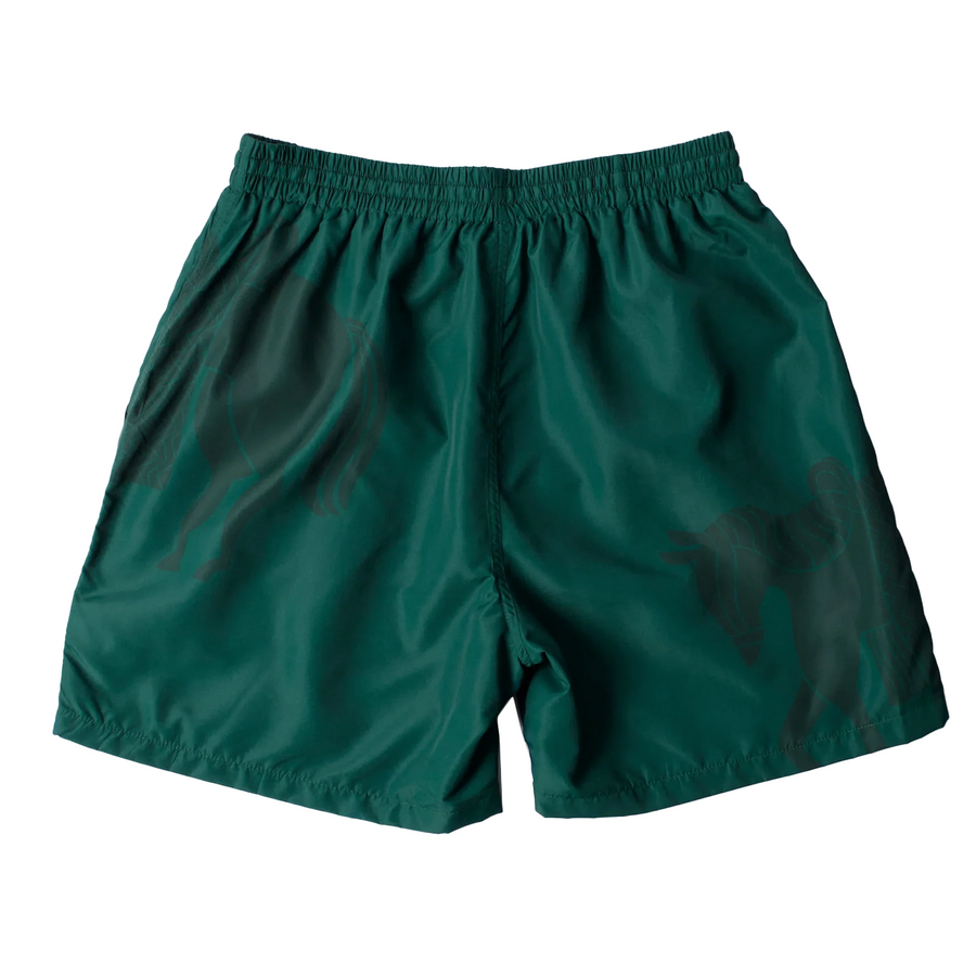 By Parra Short Horse Shorts Pine Green