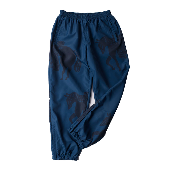 By Parra Sweat Horse Track Pants Midnight Blue