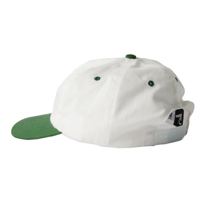 By Parra Balled 6 Panel Hat White