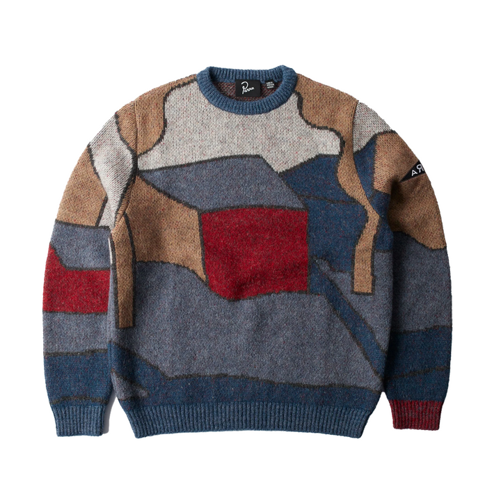 By Parra Your Street Knitted Pullover Blue