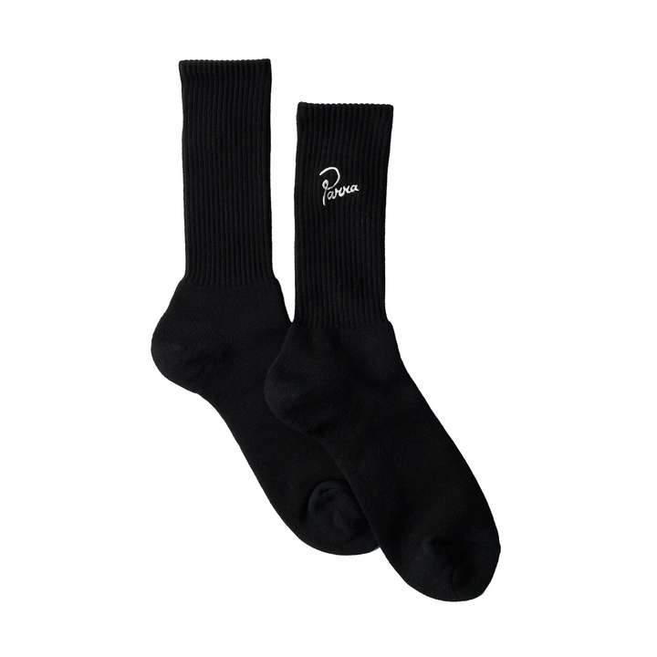 By Parra Signature Socks Black