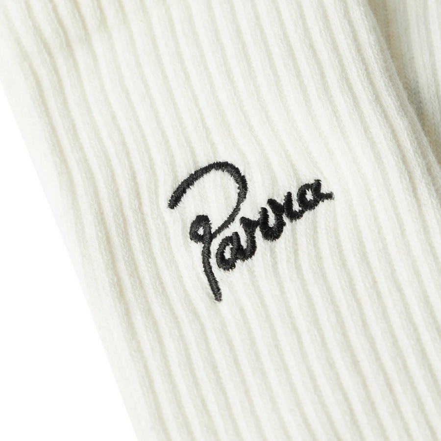 By Parra Signature Socks White