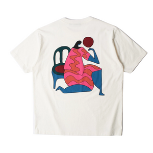 By Parra Face Ball T-Shirt Off White