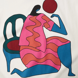 By Parra Face Ball T-Shirt Off White